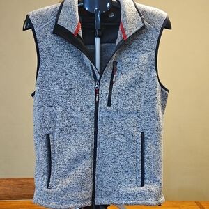 Men's Gray Orvis Fleece Vest